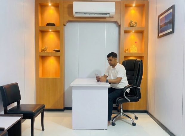 Consultation room at Sushant Clinic